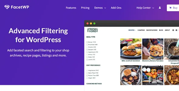 FacetWP - Advanced Filtering (Faceted Search) for WordPress