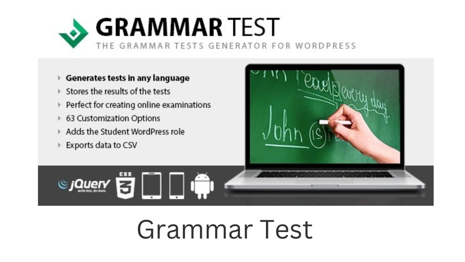 grammer test Grammar Test