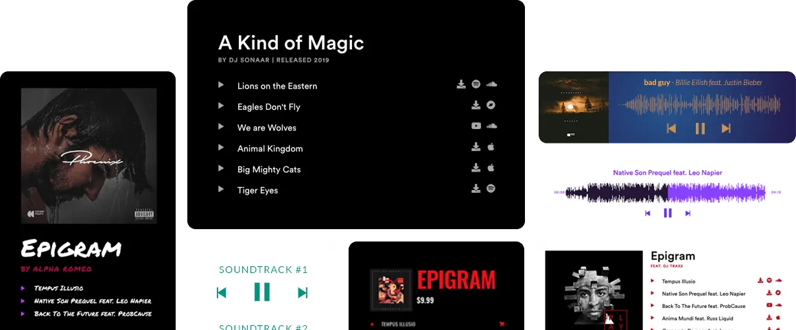 WP Audio Player Plugin | MP3 Audio Player by Sonaar