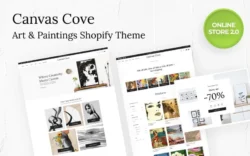 Canvas Cove - Marvellous Art & Paintings Online Store Shopify Theme