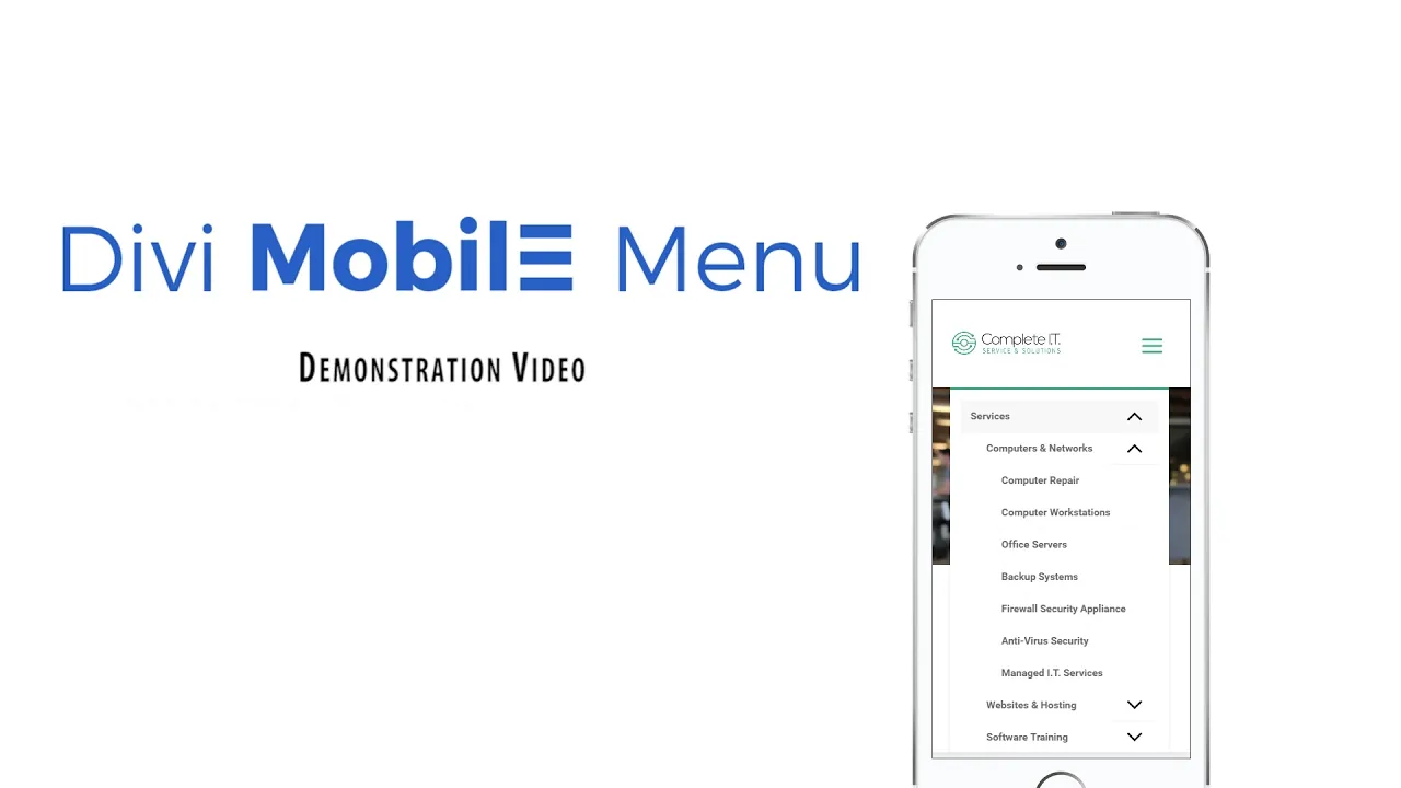 Divi Mobile Menu Plugin Customizer