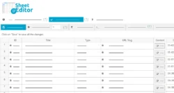 WP Sheet Editor - Post Types