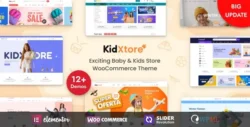 KidXtore - Kids Clothing and Toys Store Elementor WooCommerce WordPress Theme