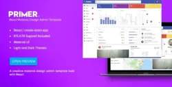 Primer - React Material Design Admin Template