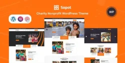 Sopot - Charity NonProfit Fundraising WordPress Theme