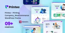 Printec - Printing Company WooCommerce WordPress Theme