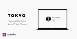 Tokyo – Personal Portfolio WordPress Theme