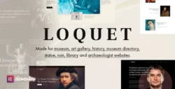 Loquet - Museum & History WordPress Theme