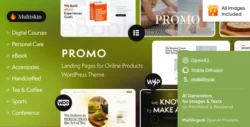 Promo - Landing Pages for Online Products WordPress Theme