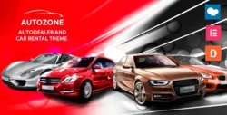 Autozone - Auto Dealer & Car Rental Theme