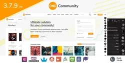 OneCommunity - BuddyPress Membership Theme